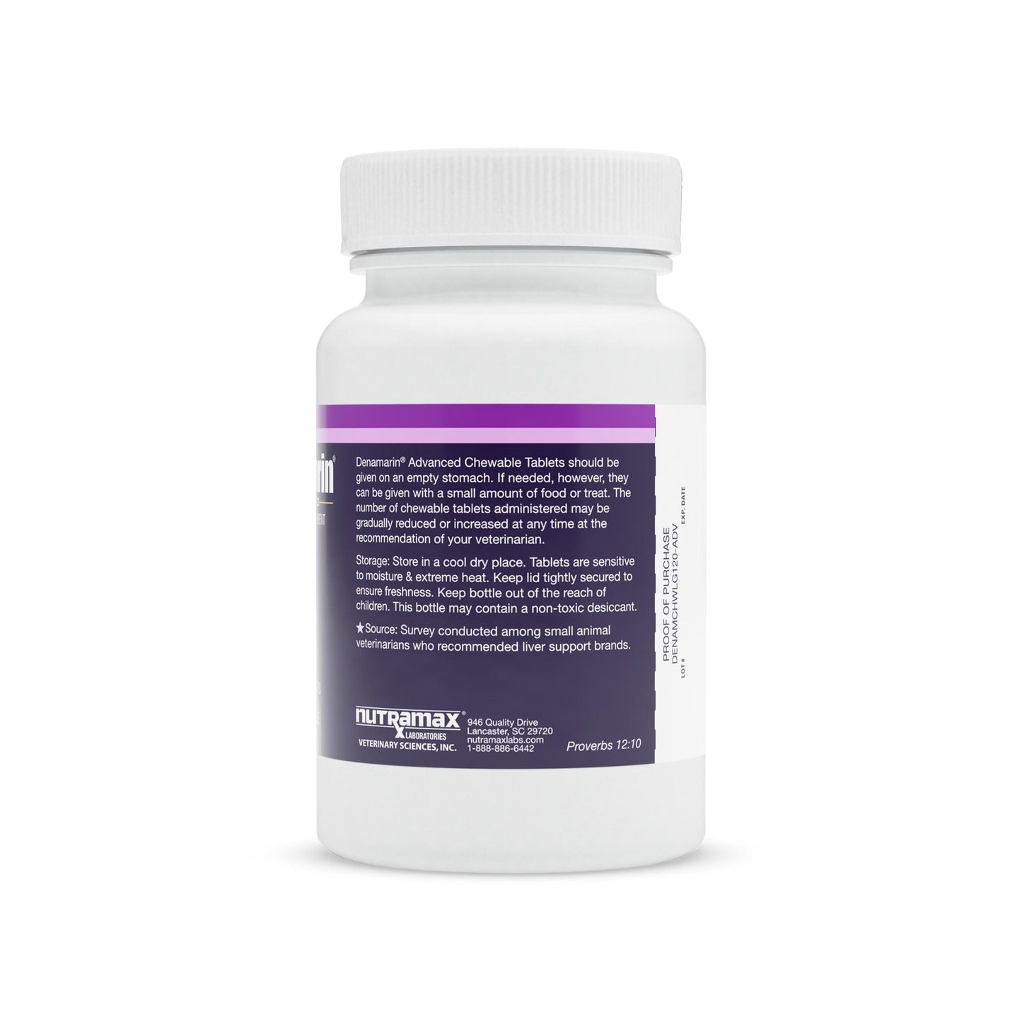 Denamarin Advanced Chewable for Dogs 30 Tablets 215 mg - additional product view 3