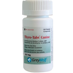Thyro-Tab for Dogs, 0.5 mg, 120 Tablets