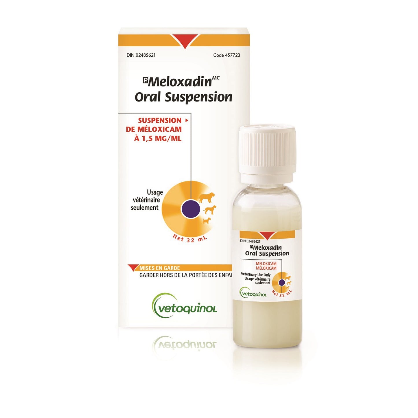 Meloxadin Oral Suspension for Dogs 32 mL 1.5 mg / mL