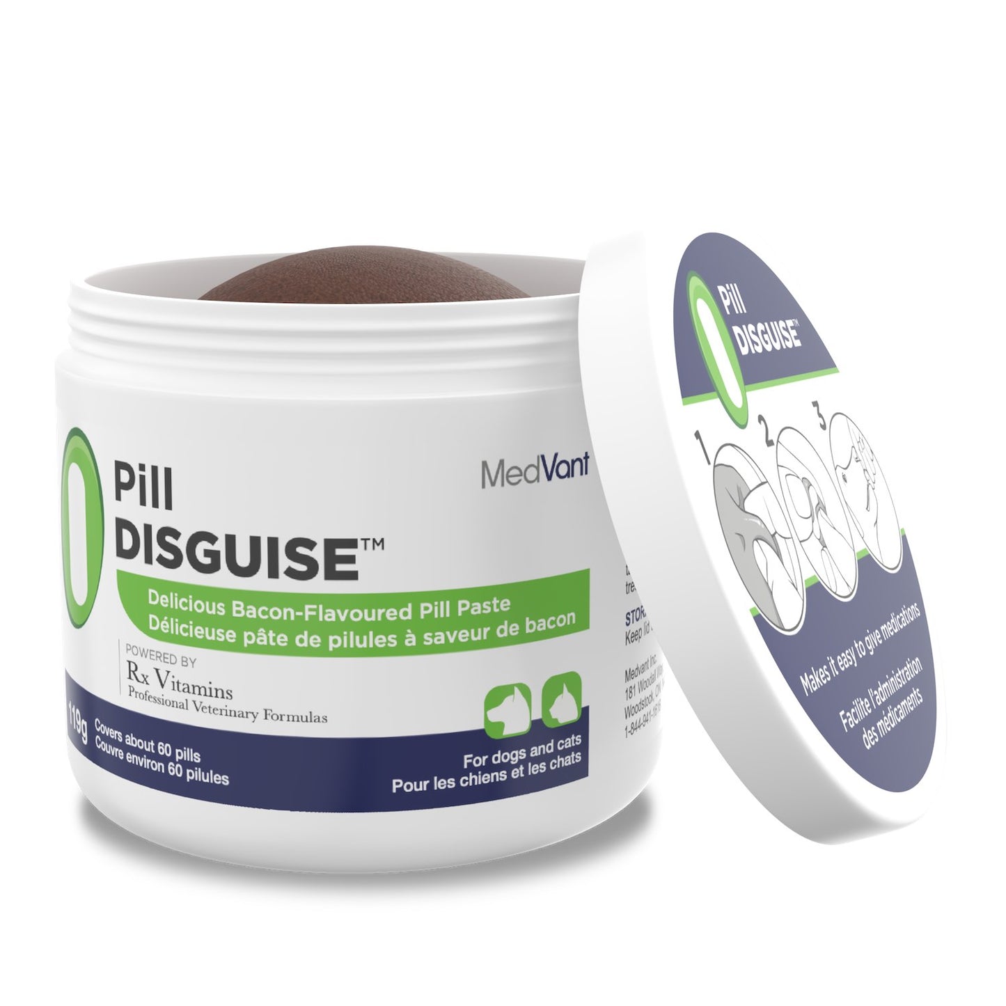 Pill Disguise Pill Paste (Bacon) 119 g Jar - additional product view 4