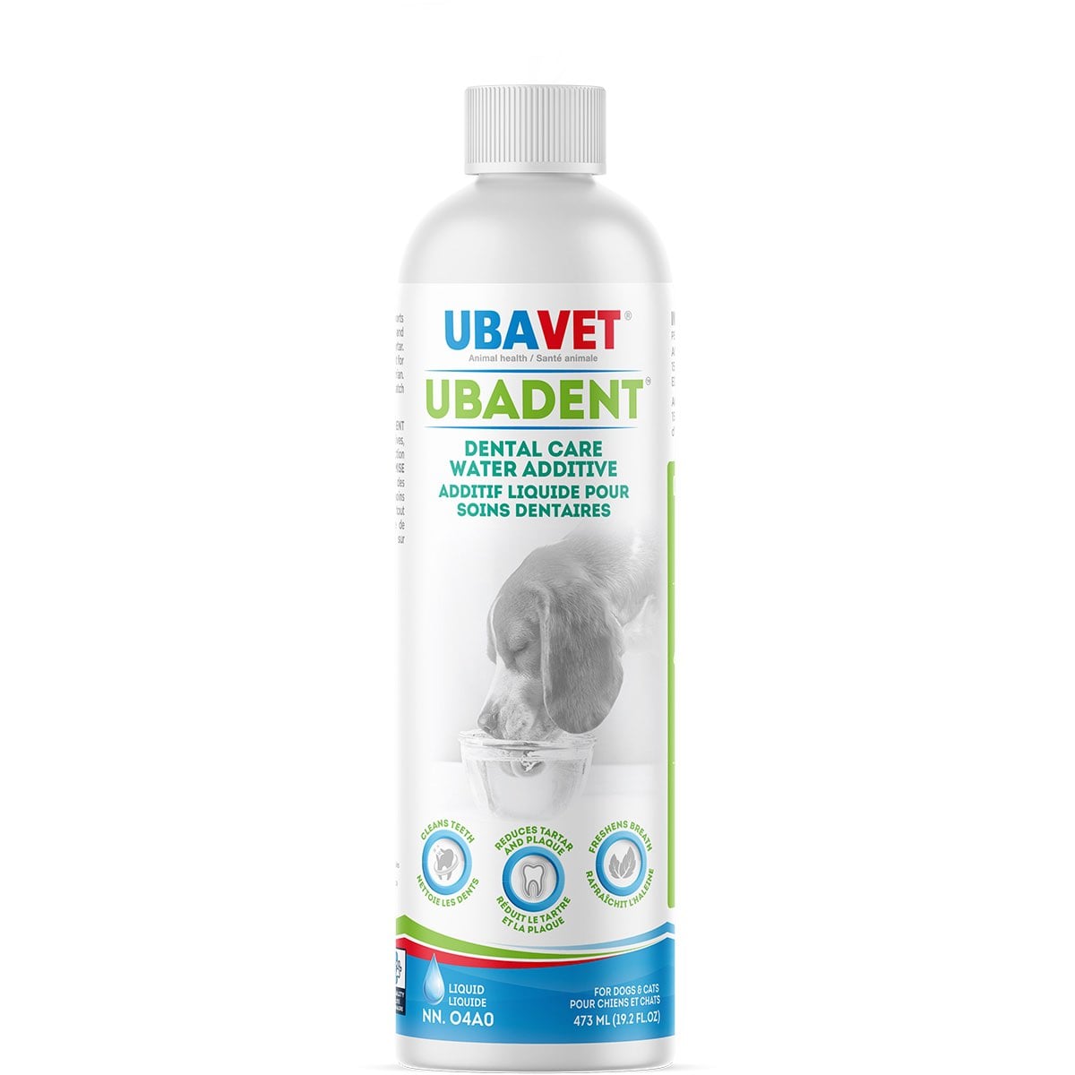Ubadent Dental Liquid for Cats 473 mL Bottle