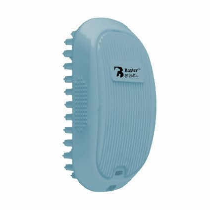 Pin Massage Brush for Dogs (Blue) 1 Unit