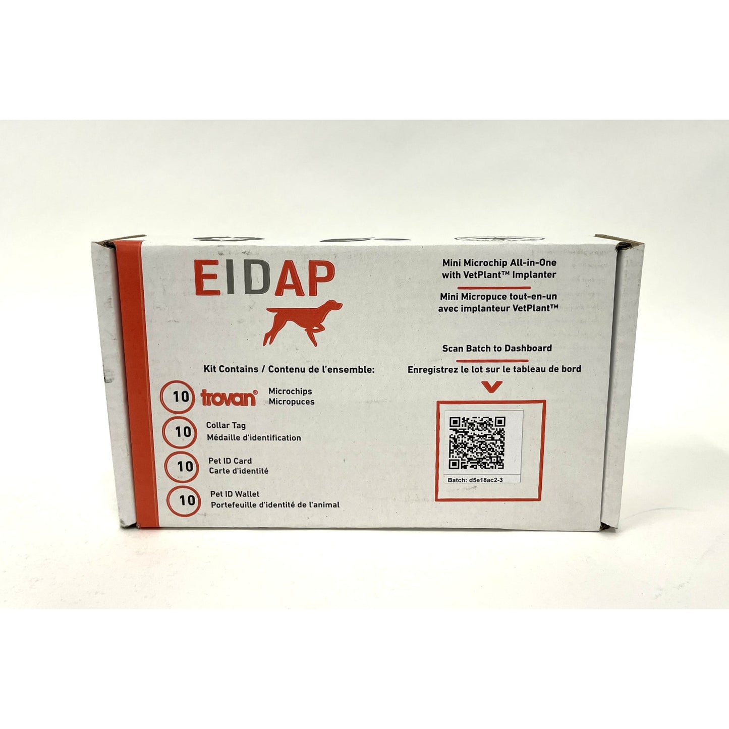 Microchip Minichip TROVAN ISO All - in - One with Single Use Implanter Pack of 10