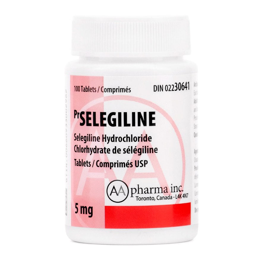 Selegiline Tablet Bottle of 100 Tablets