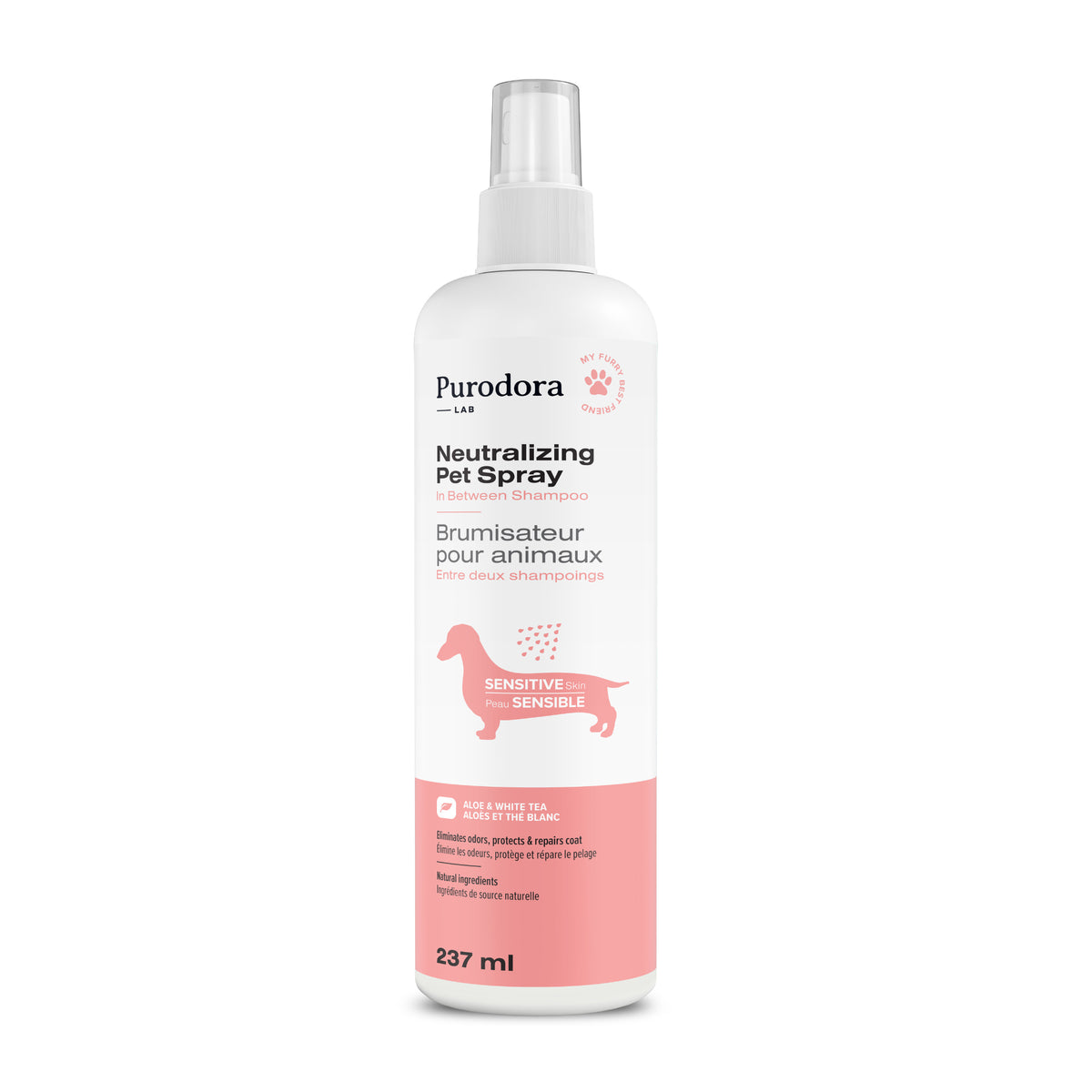Neutralizing Pet Spray for Sensitive Skin for Dogs 237 mL Bottle - Default Title - product image 1