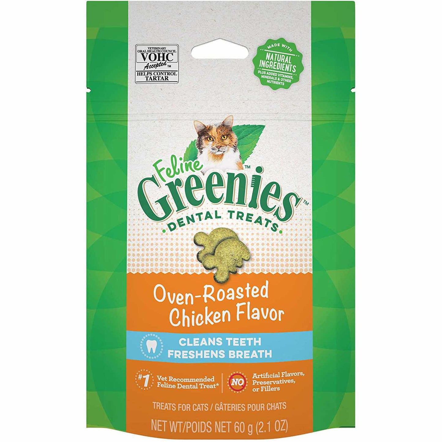 Dental Treats for Cats (Chicken) 60 g Pouch