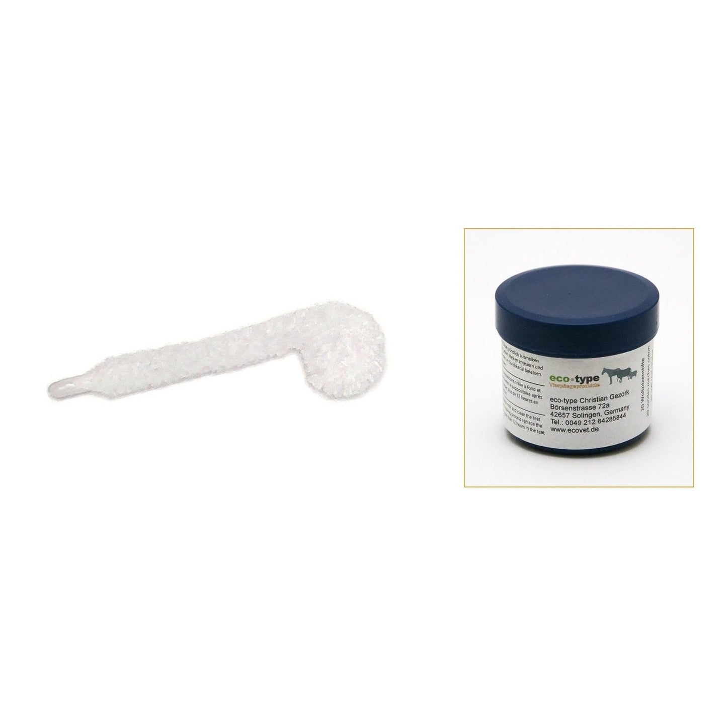Soft Teat Dilator with Shaft for Farm Animals Pack of 20
