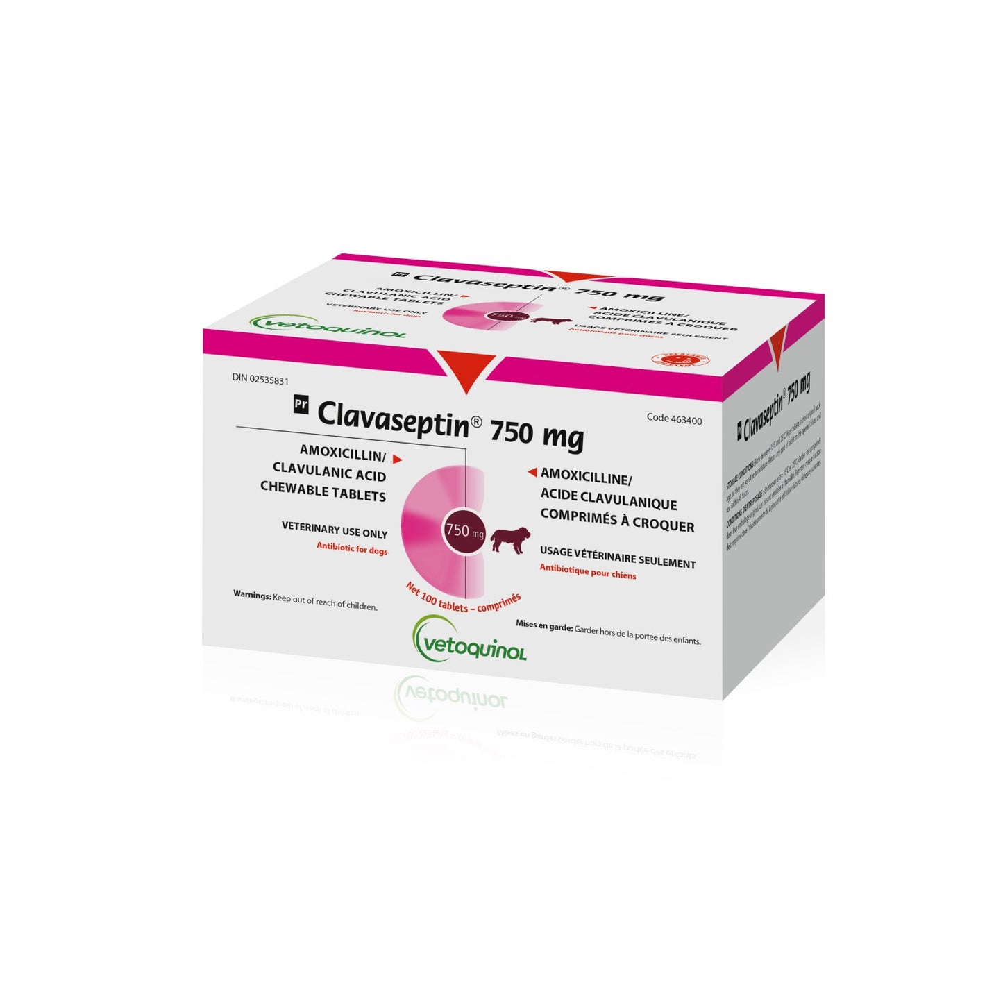 Clavaseptin Chewable Tablet for Dogs, 750 mg, 100 Chews - product image 4