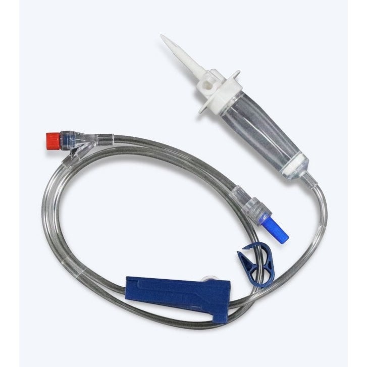 IV Secondary Set Aniset Anti - Kink (81 cm), 1 Unit