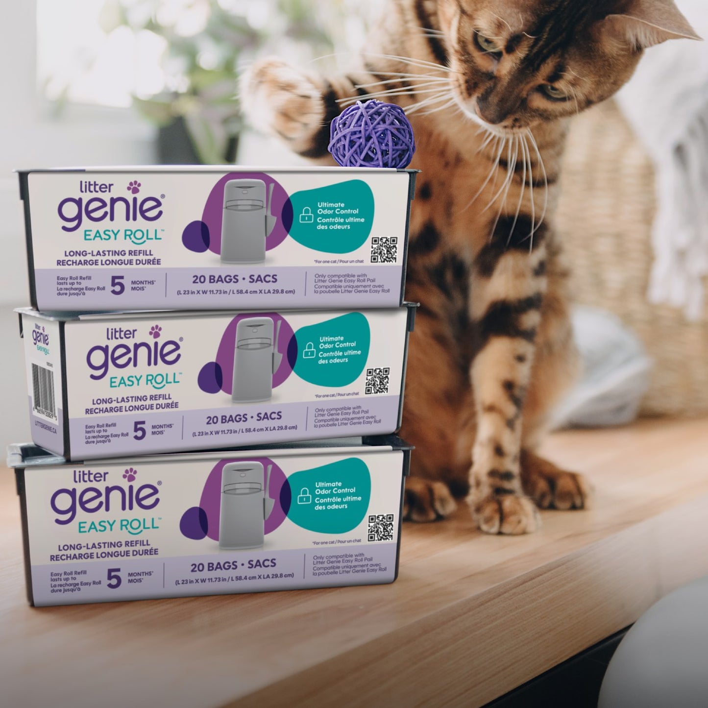 Refills Litter Genie Easy Roll Pack of 20 - additional product view 4