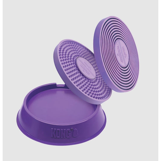 Treat Dispenser Spinz Licks for Cats and Dogs (Purple) 1 Dispenser - additional product view 2