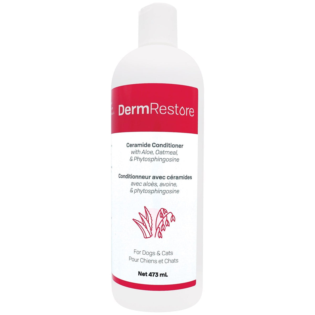 Conditioner Dermrestore for Cats and Dogs - 473 mL - product image 1