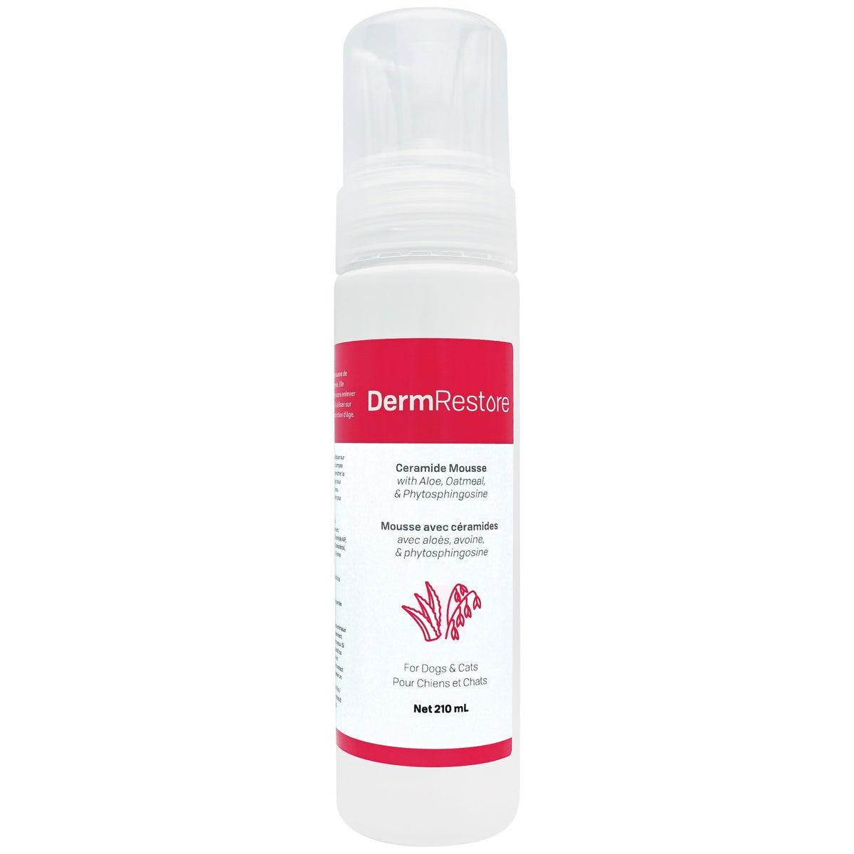 Mousse DermRestore for Cats and Dogs 210 mL Bottle - Default Title - product image 1