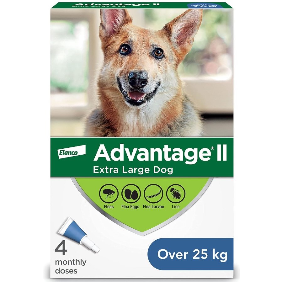 Advantage II for Dogs (Blue) (Over 25 kg) Pack of 4 - additional product view 2
