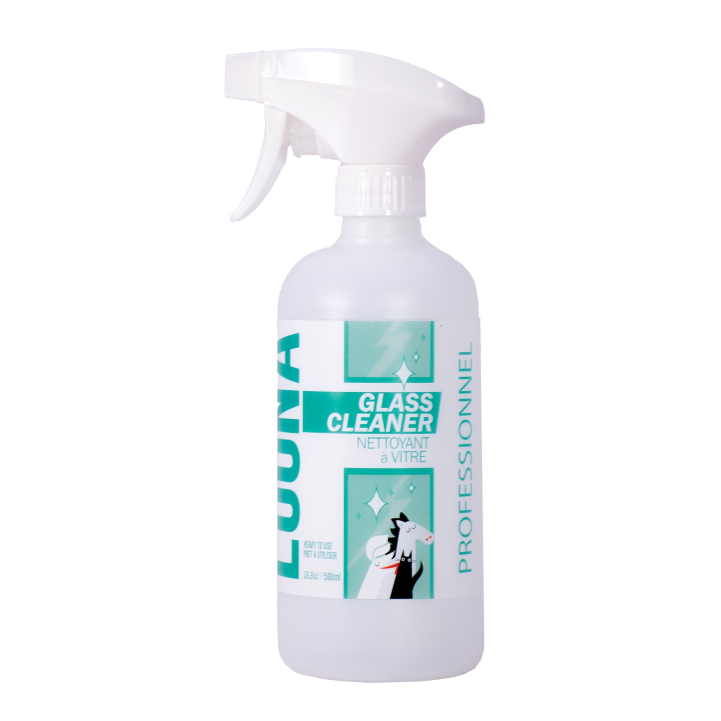 Glass Cleaner 500 - mL Empty Bottle 1 Unit