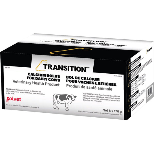 Transition Calcium Bolus Pack of 6, for Farm Animals 176 g - view 2