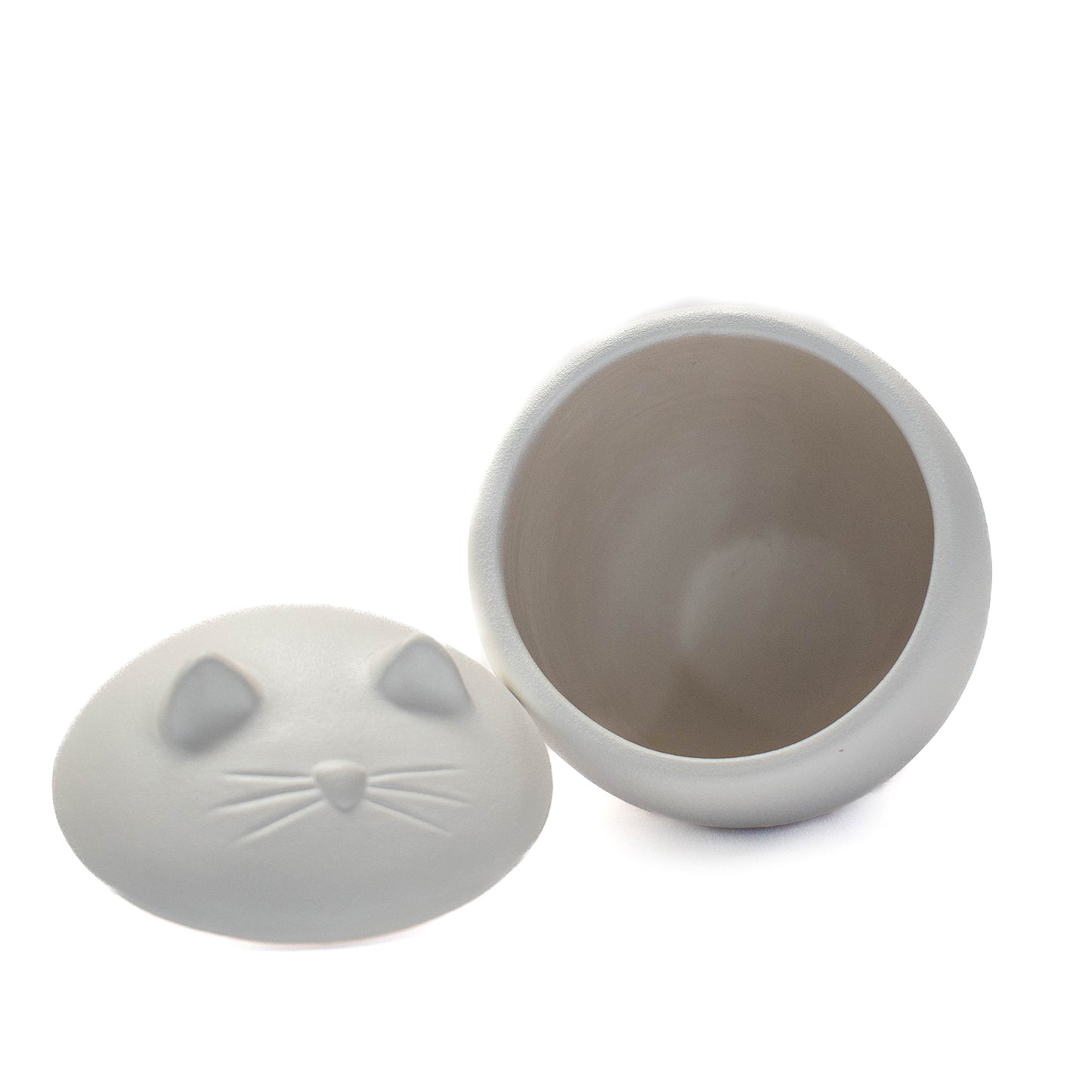 Urn Stoneware - White Cat for Cats 1 Unit - additional product view 5