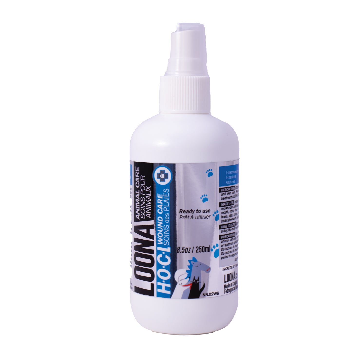 HOCL Liquid Wound Care 250 mL Bottle 0, 017 %