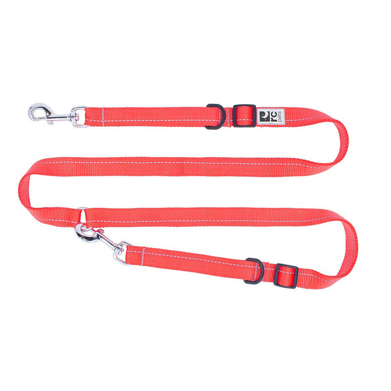 Primary Active Leash 8 Ft for Dogs (Red) 1 in 1 Leash