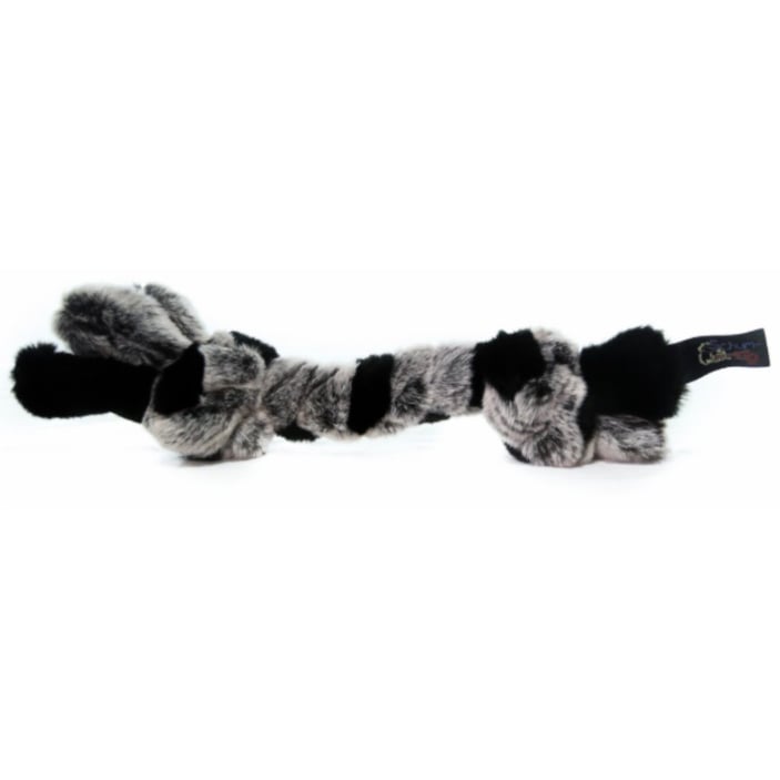 Toy Schum - Tug Regular for Dogs (Grey) 1 Toy, Black / Grey, Small, 1 Refill