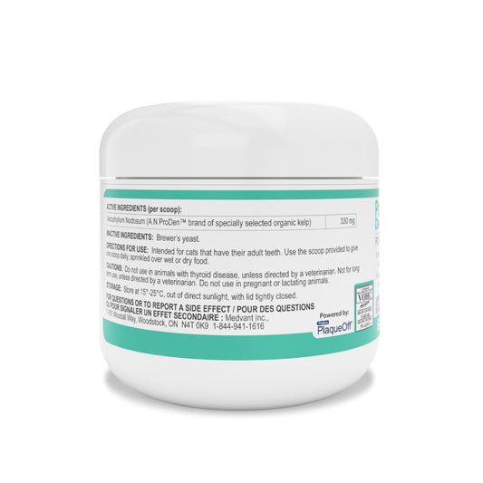 ProDen DentalCare Powder for Cats (Original) 60 g Jar - additional product view 2