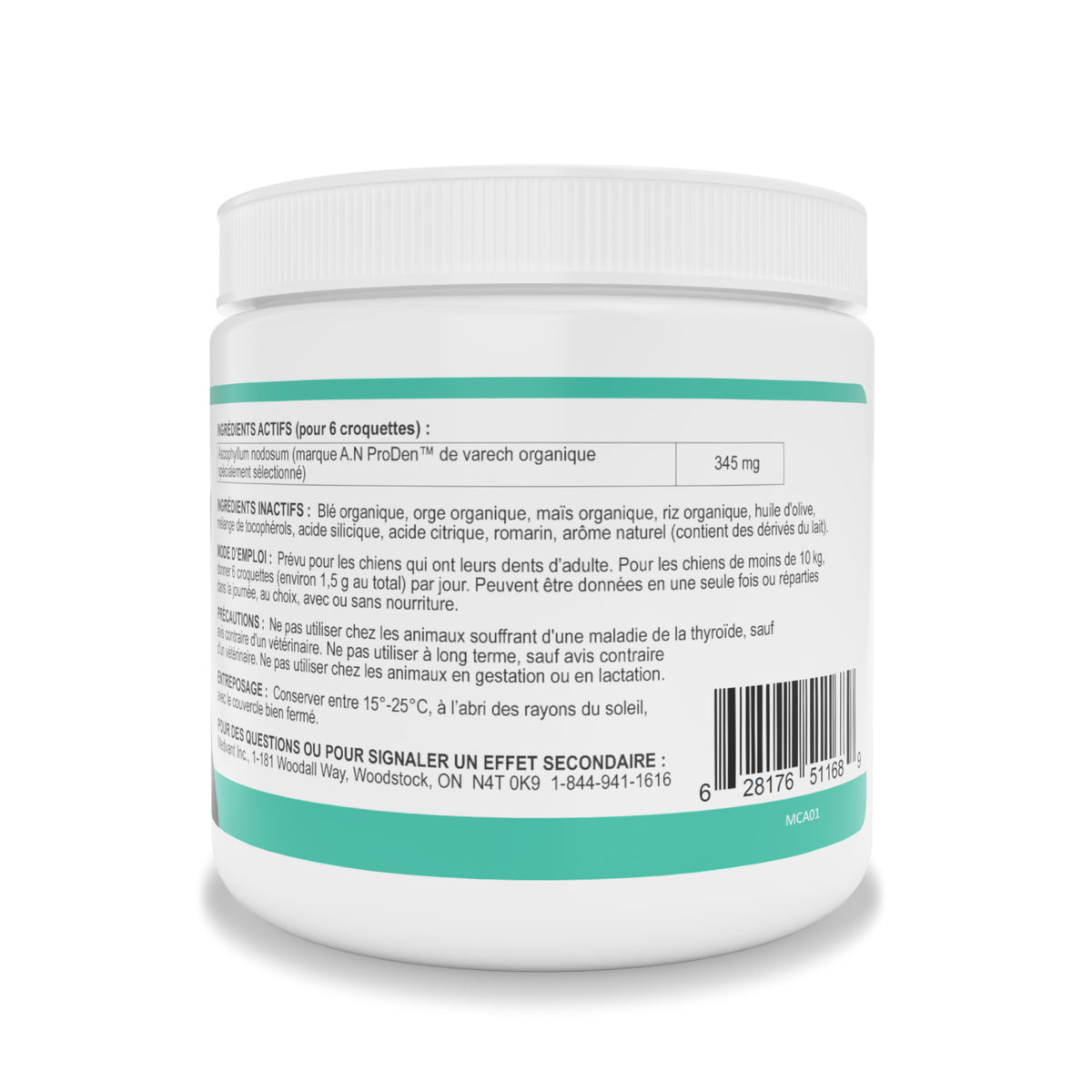 ProDen DentalCare Dental Bites for Small Dogs (Vegetables) for Dogs 170 g Jar - Default Title - product image 3