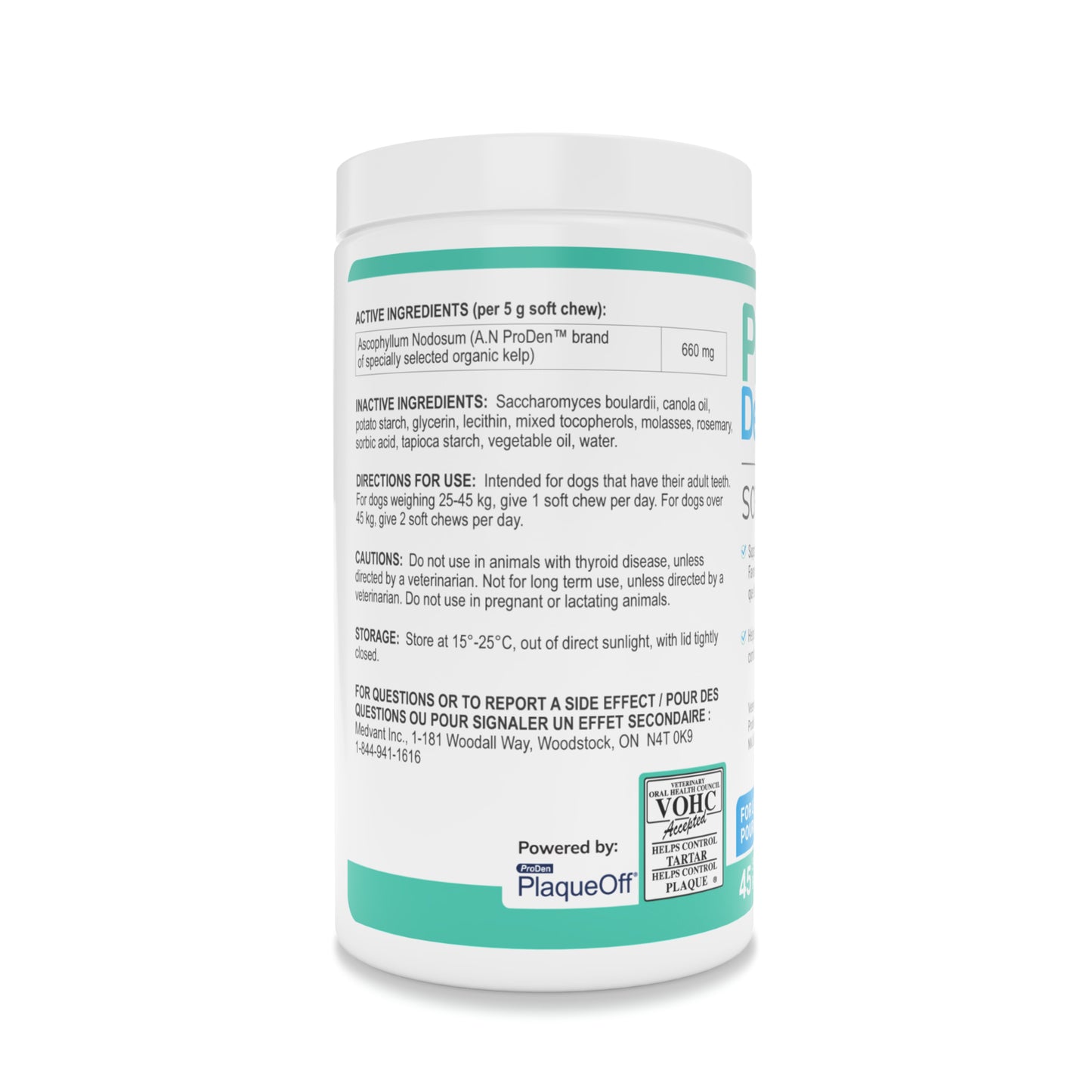ProDen DentalCare Soft Chews for Large Dogs (Natural Flavouring) 45 Soft Chews - additional product view 3