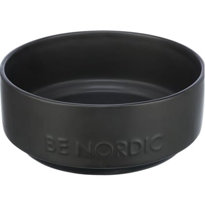 Bowl Ceramic Be Nordic 1.2 L 1 Bowl, Black
