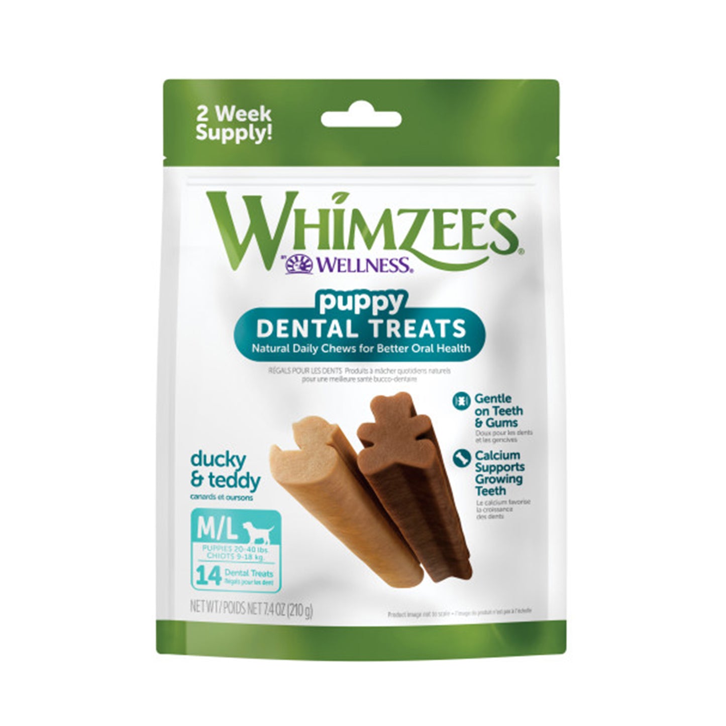 Whimzees Puppy for Medium / Large Dogs (Original) 14 Units