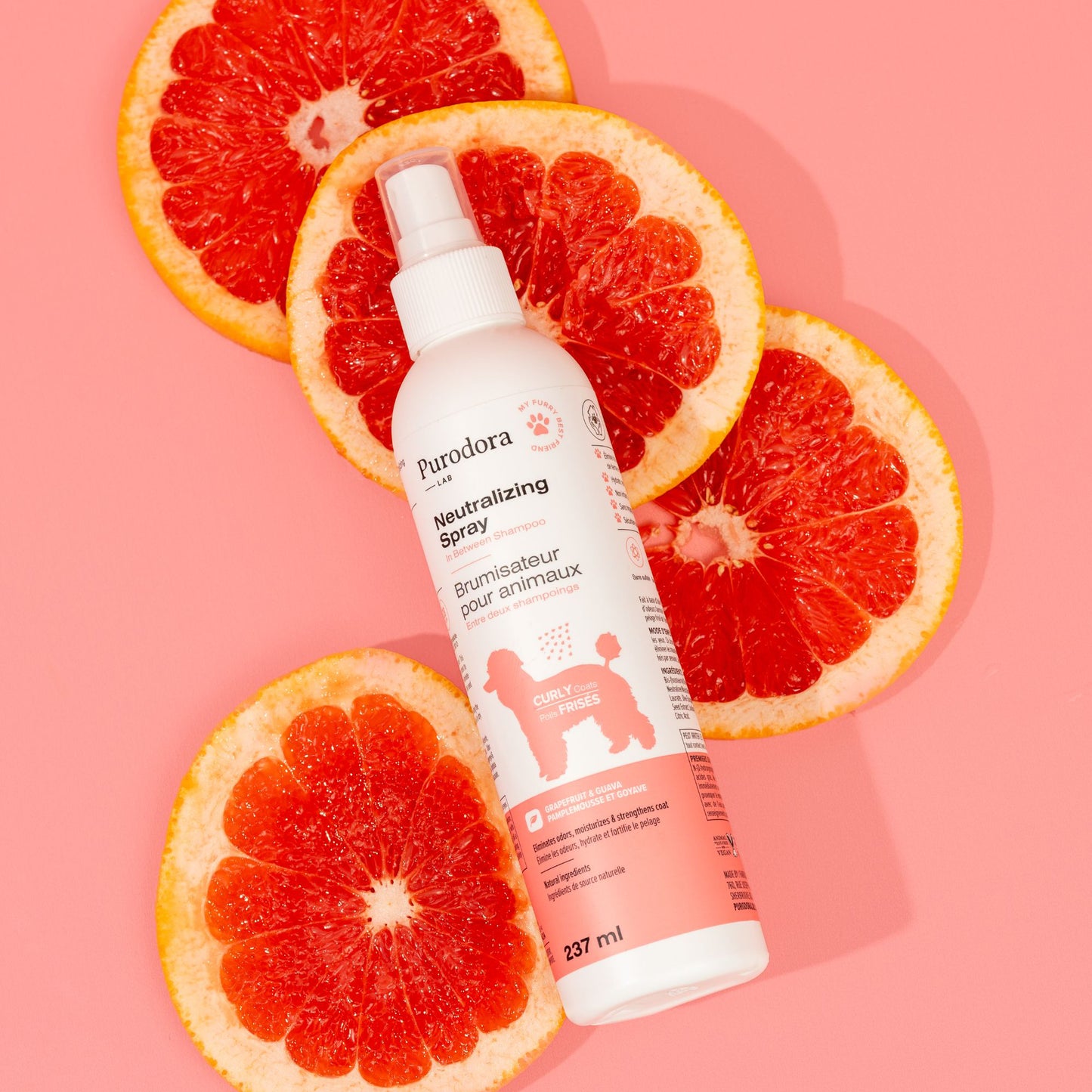 Neutralizing Pet Spray for Curly Coats 237 mL Spray Bottle - additional product view 2