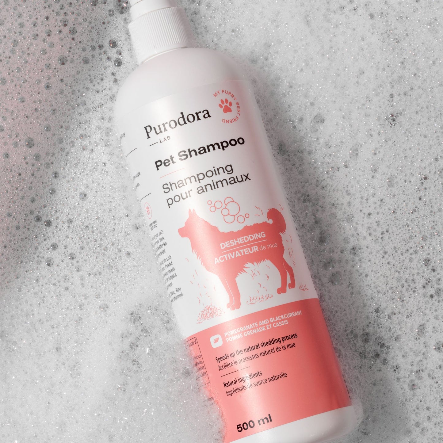 Shampoo Deshedding for Dogs 500 mL Bottle - additional product view 2