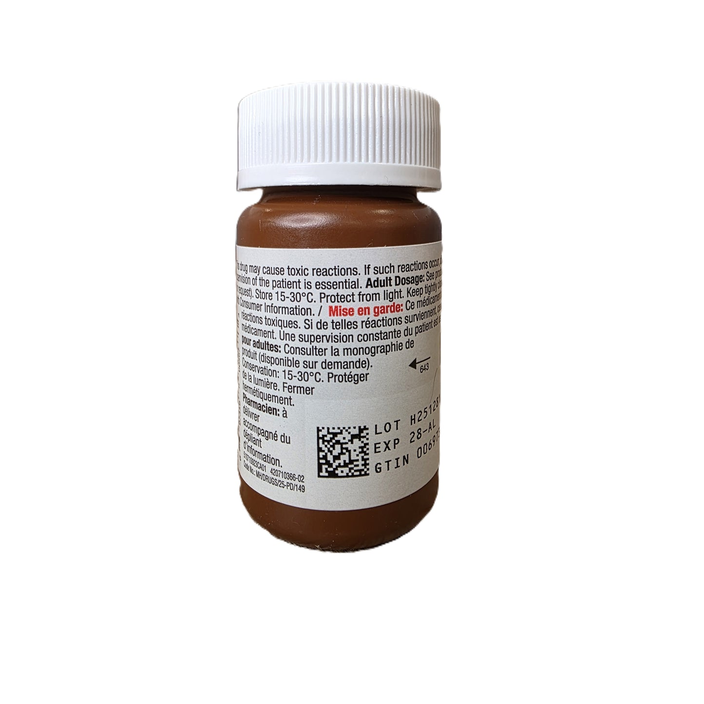 MAR - Methimazole Tablet Bottle of 100 Tablets