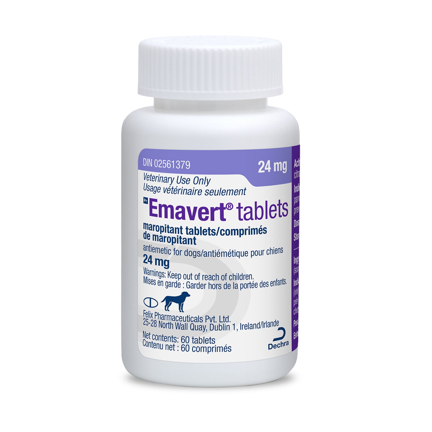 Emavert Tablets for Dogs, 24 mg, 60 Tablets - product image 2