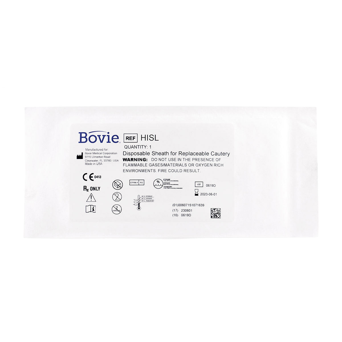 Protective Sleeve Sterile Disposable for Cautery Pack of 10 - additional product view 2