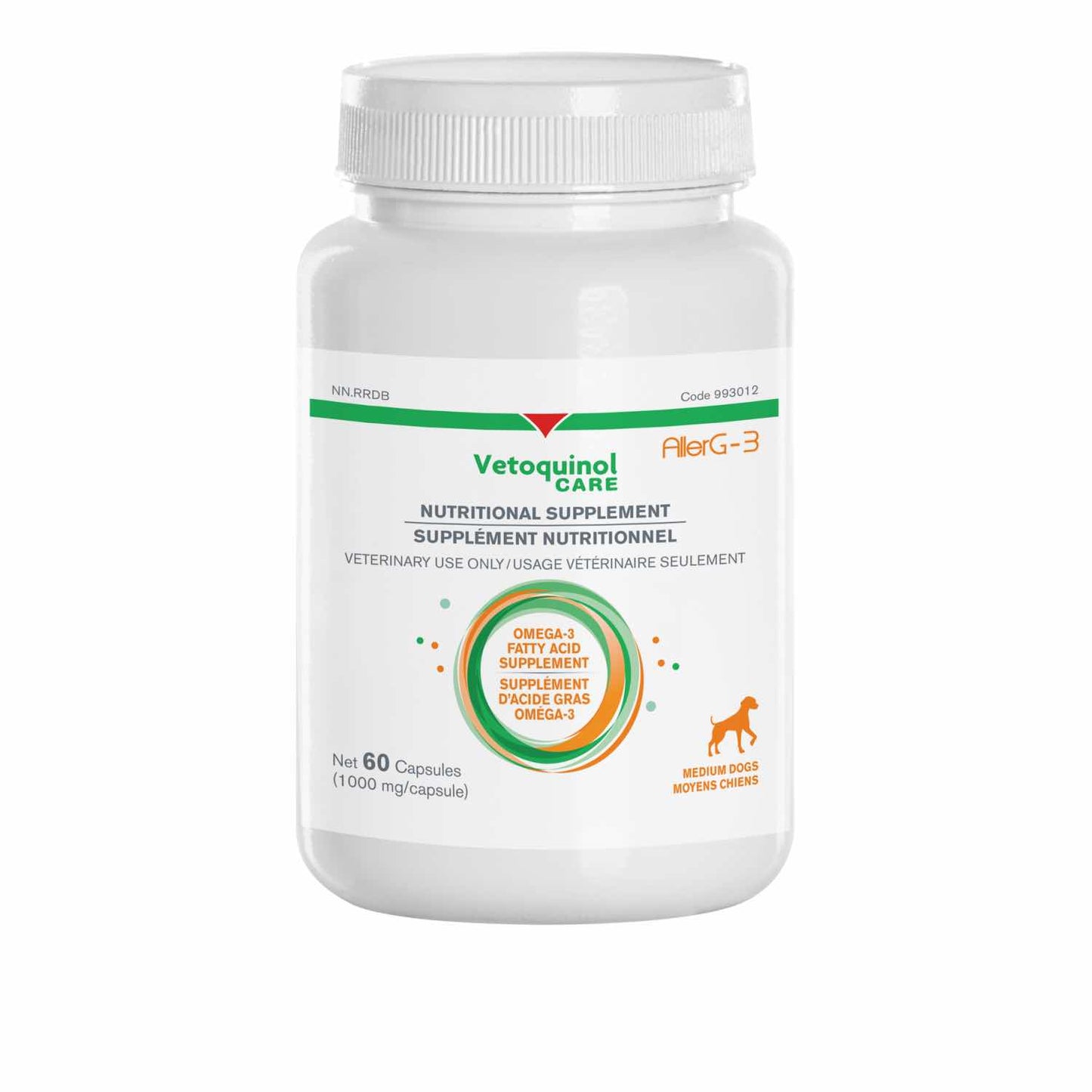 AllerG - 3 Capsules for Dogs 60 Cap 1000 mg