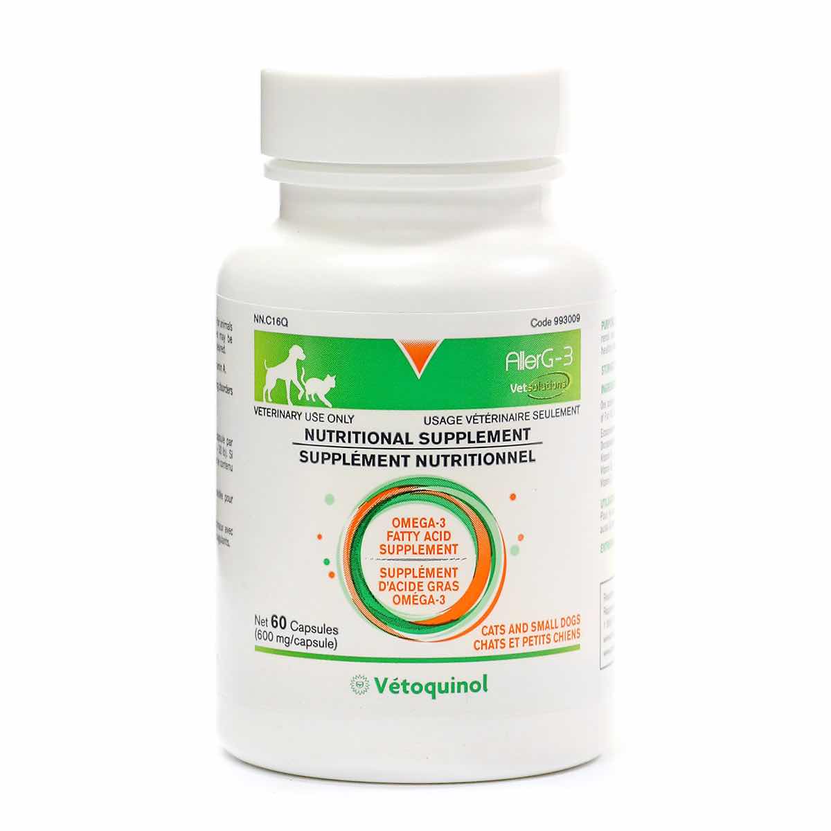 AllerG - 3 Capsules for Dogs 60 Cap 600 mg