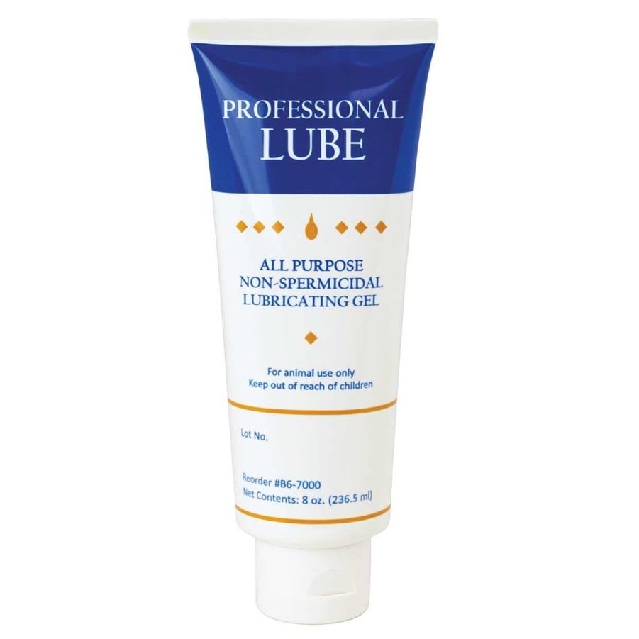 All Purpose Lubricating Gel in Tube for Farm Animals 8 Oz Bottle