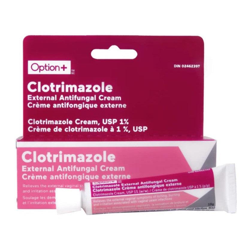 Option+ Clotrimazole 1% Cream