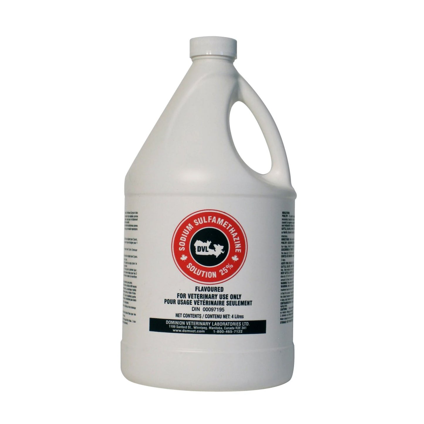 Sodium Sulfamethazine Solution Liquid 1 Bottle of 4 L