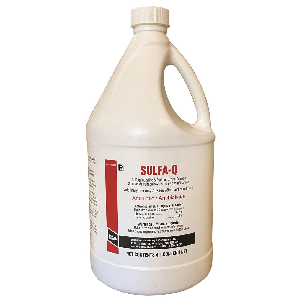 Sulfa - Q Sulfaquinolaxine Solution 1 Jar of 400 g