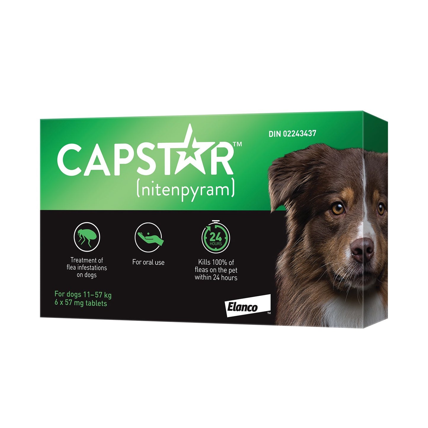 Capstar for Dogs 6 Tablets 57 mg