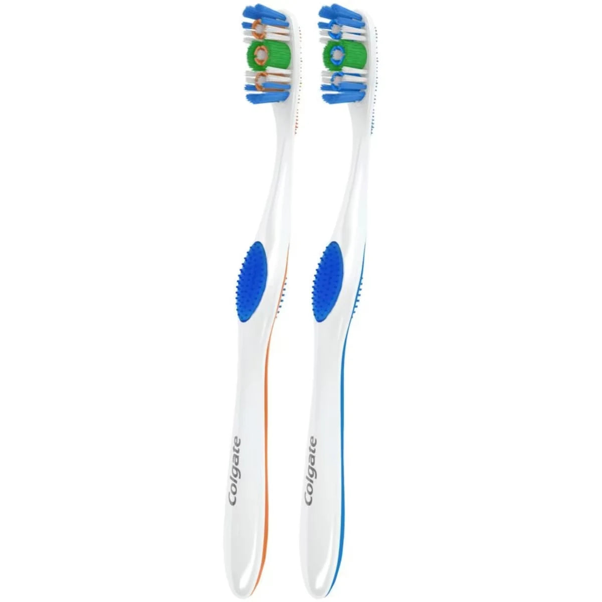 Colgate 360° Toothbrush with Tongue and Cheek Cleaner, Medium - 2 Count product detail