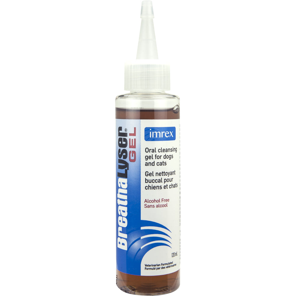 BreathaLyser Oral Cleansing Gel for Cats 120 mL Bottle