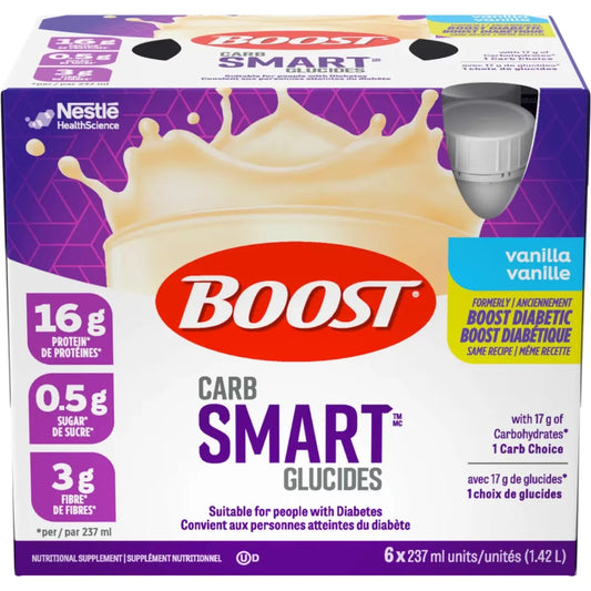 Boost Diabetic Vanilla Nutritional Supplement Drink, 6 × 237 ml alternate view