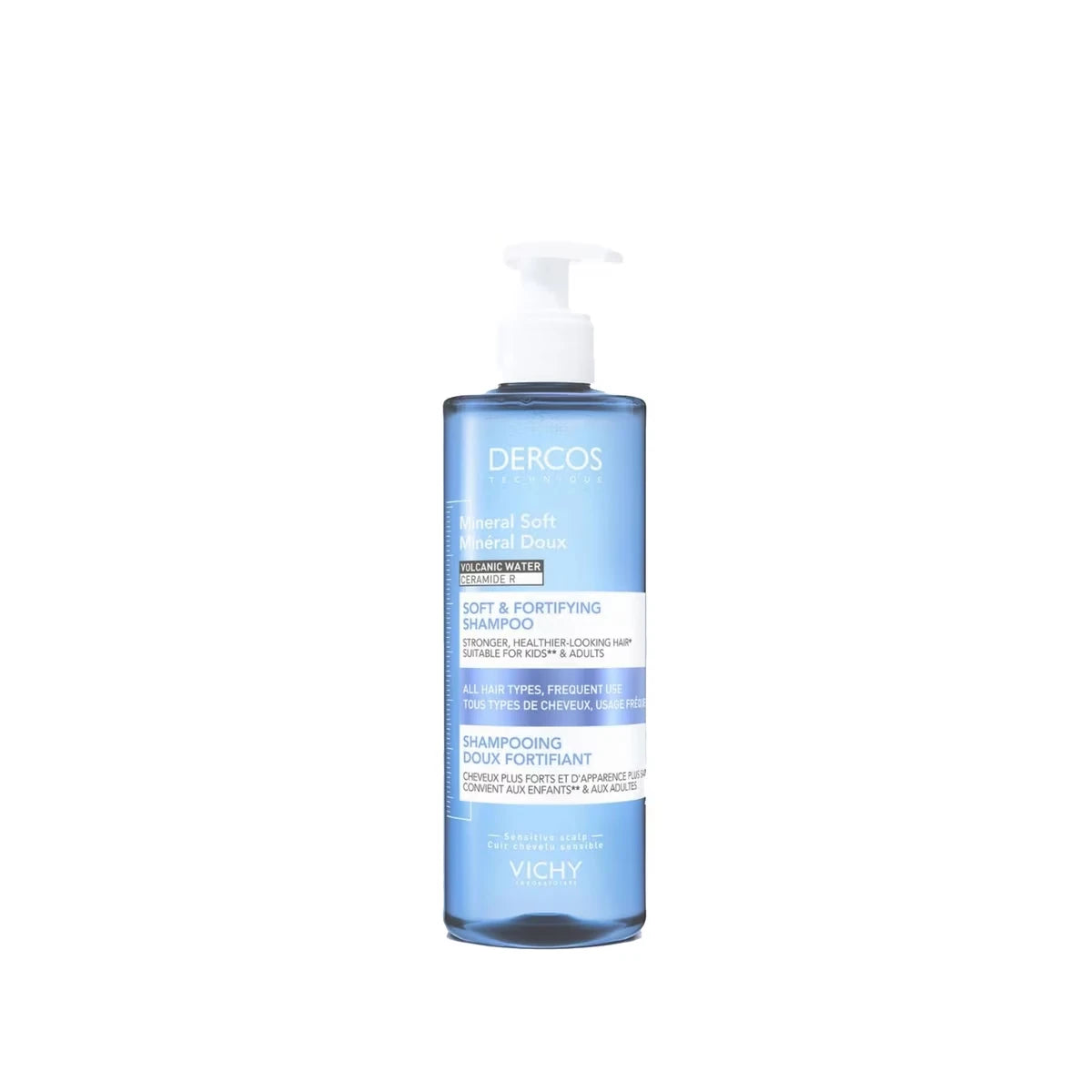 Vichy Dercos Mineral Soft Shampoo - All Hair Types view 2