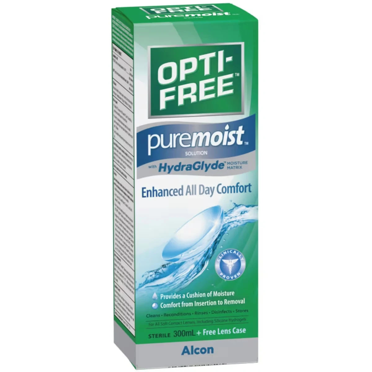 Opti-Free PureMoist® Multipurpose Contact Lens Solution product detail