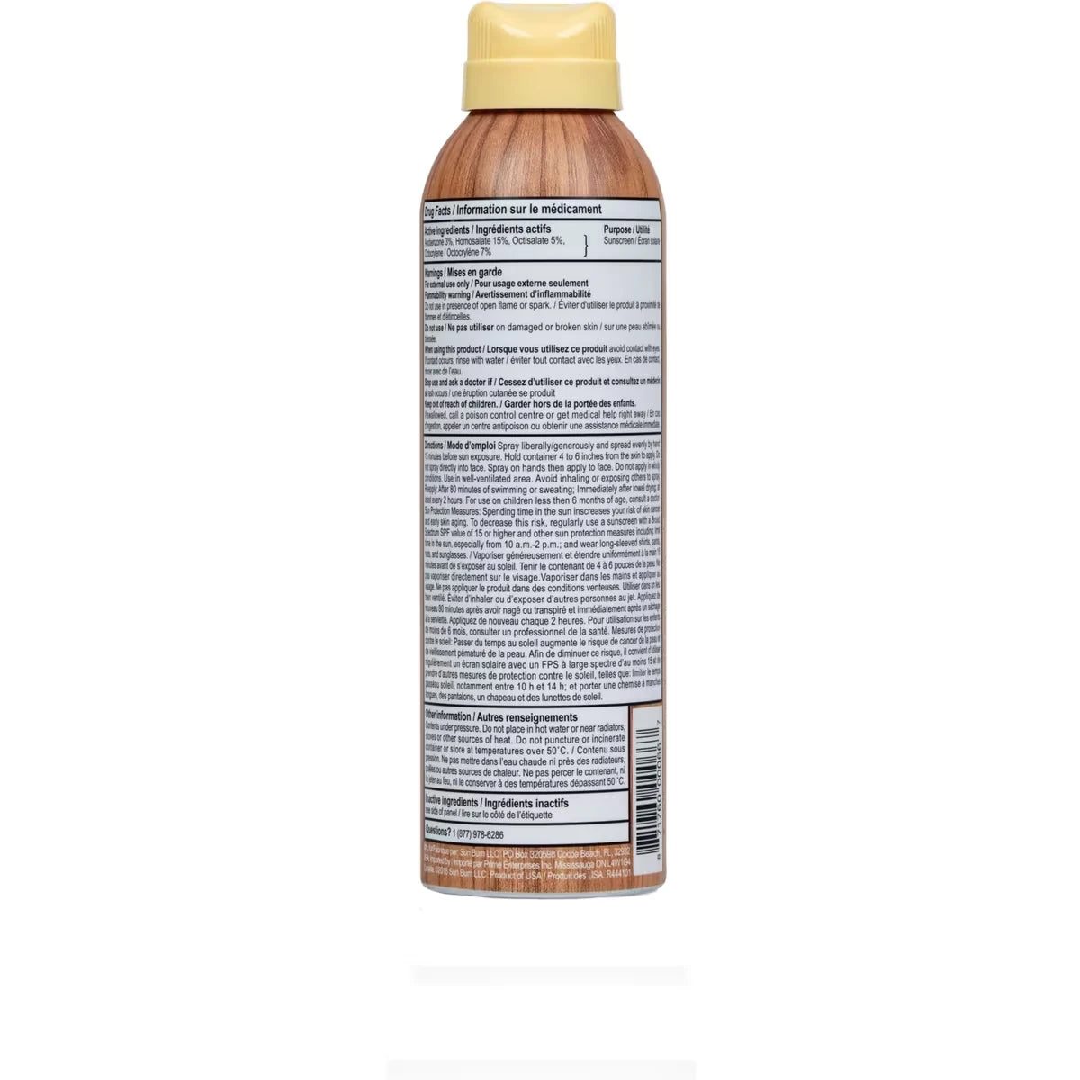 Sun Bum SPF 50 Continuous Spray Suncreen product detail