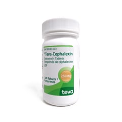 Cephalexin Tablet, 250 mg, 100 Tablets