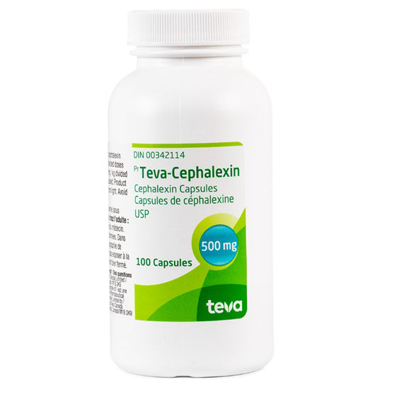 Cephalexin Capsule 1 Bottle of 100 Capsules