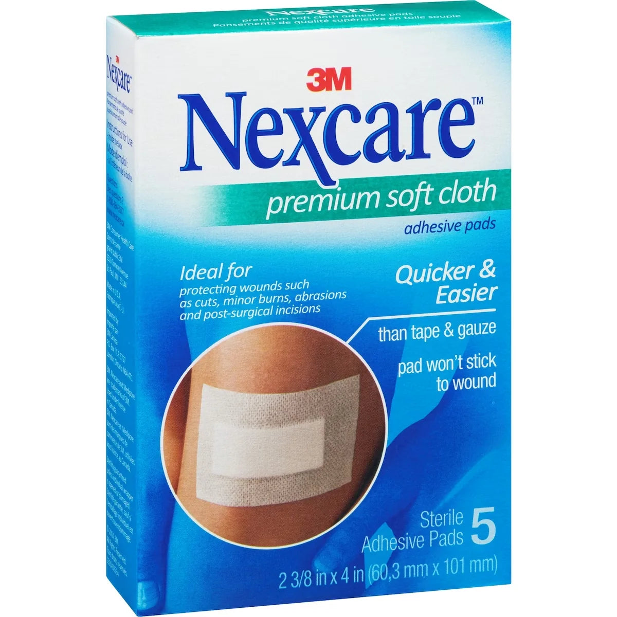 Nexcare Premium Soft Cloth Adhesive Pads, H3564-CA product detail